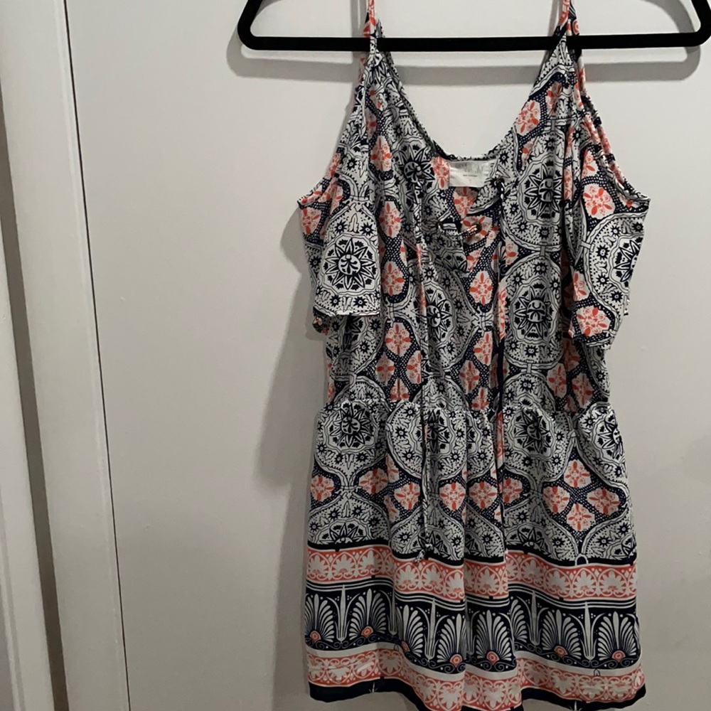 Printed romper
